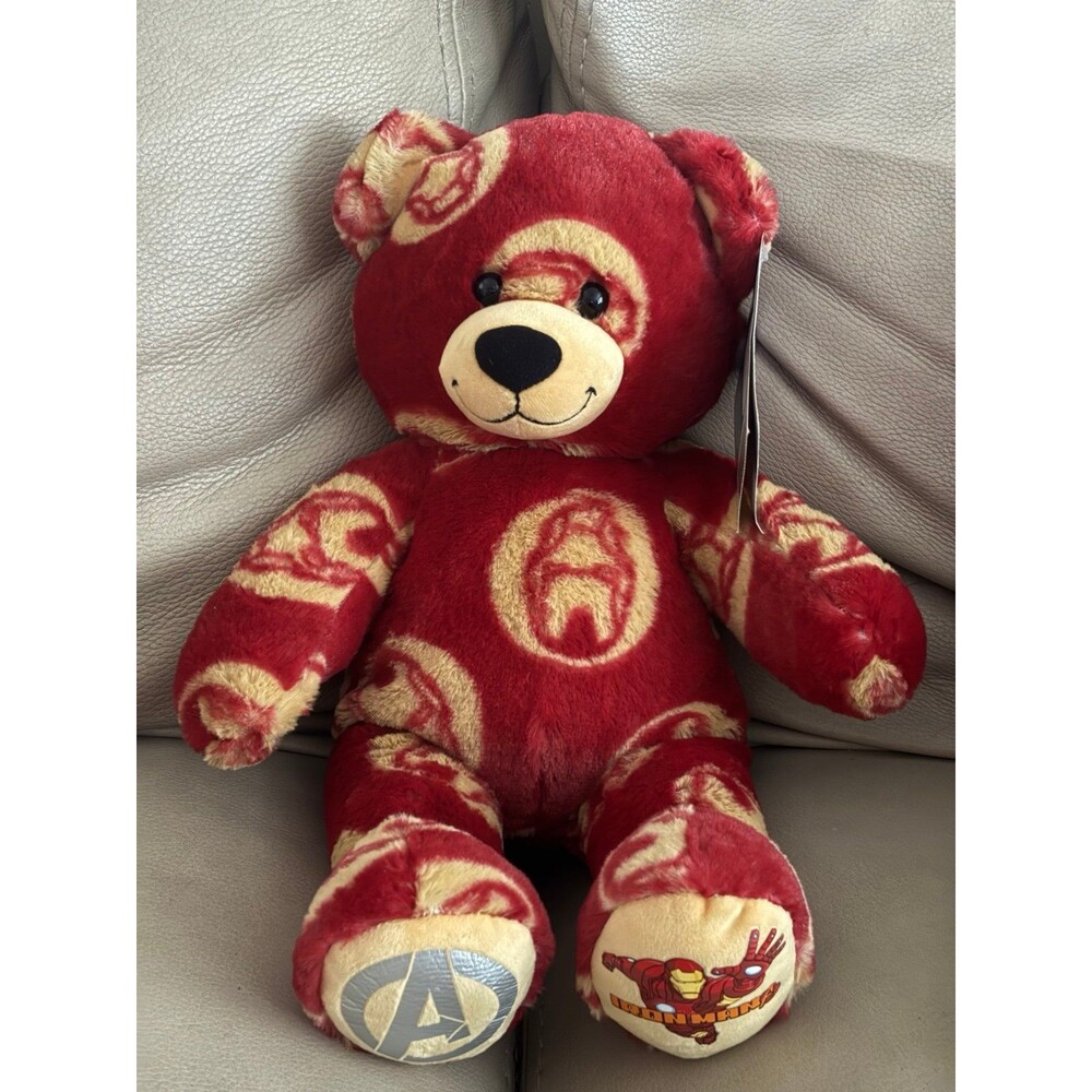 Marvel Avengers Iron Man Plush
Bear - Rare - Build A Bear - Limited Edition